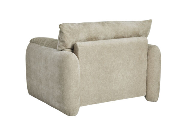 LOUNGE CHAIR E-SAND BACK VIEW
