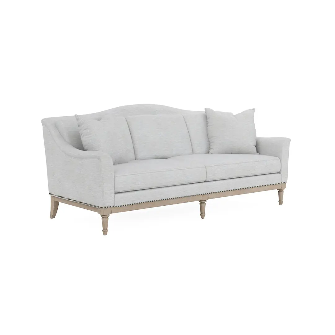 Magritte Gray Sofa Flax By Art Furniture | Mobilia Cleopatra 3 Magritte Gray Sofa Flax By Art Furniture - Image 1