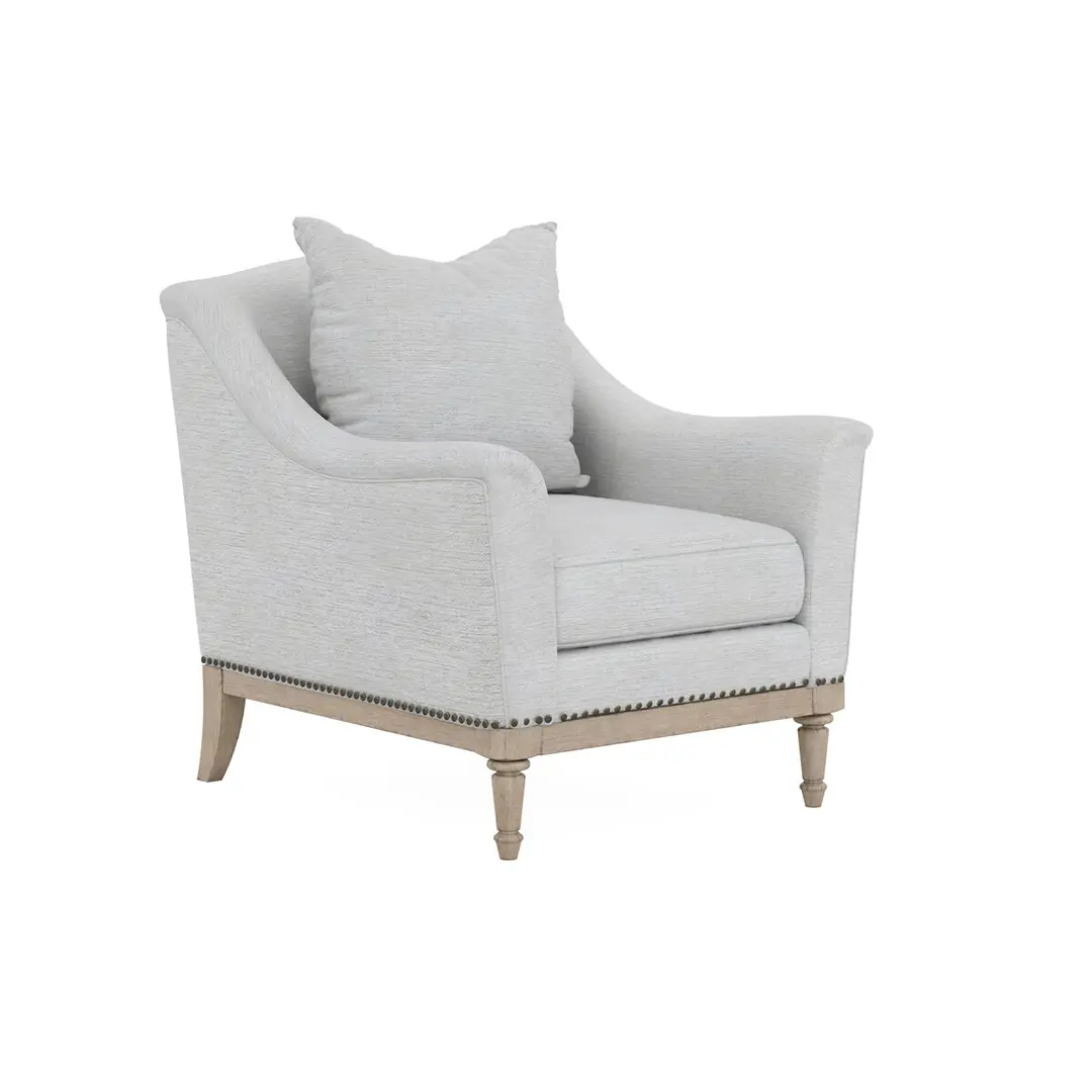 Magritte Gray Lounge Chair Flax By Art Furniture | Mobilia Cleopatra 3 Magritte Gray Lounge Chair Flax By Art Furniture - Image 1