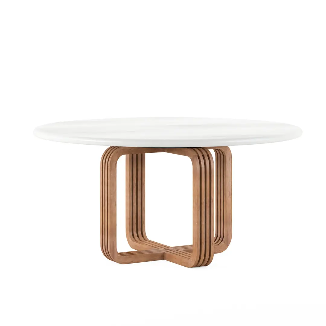 Portico Round Dining Table By Art Furniture | Mobilia Cleopatra 3 Portico Round Dining Table By Art Furniture - Image 1