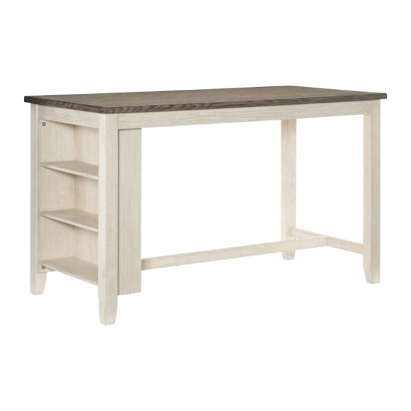 Antique White Timbre Collection Counter Height Table By Homelegance - Image 2