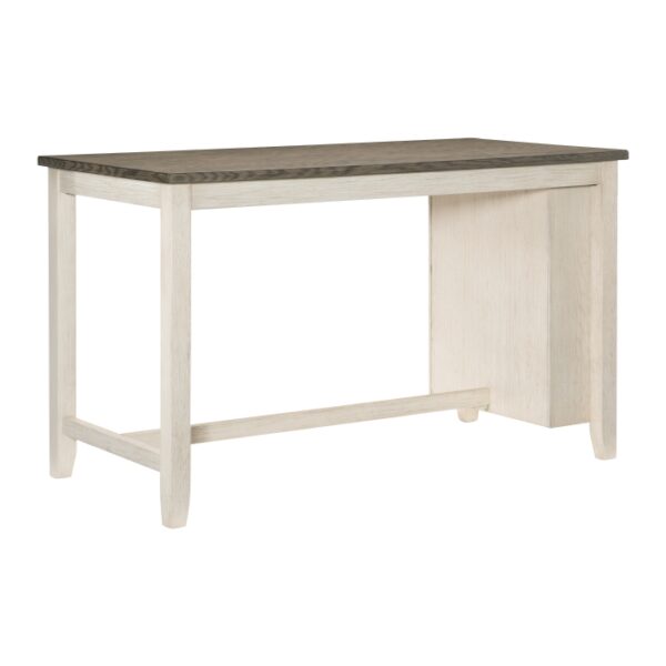 Antique White Timbre Collection Counter Height Table By Homelegance - Image 3