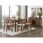Cherry Tigard Collection Counter Height Table By Homelegance - Image 5