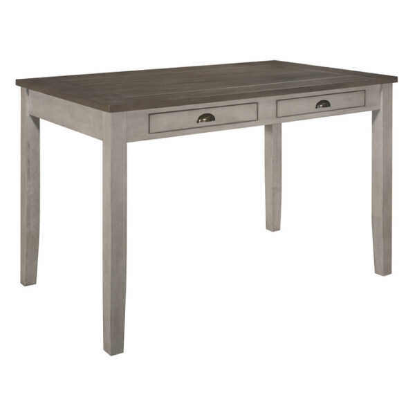 Bright leaf Collection Counter Height Table and 4 Functional Drawers By Homelegance - Image 2