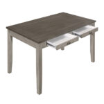 Bright leaf Collection Counter Height Table and 4 Functional Drawers By Homelegance - Image 4