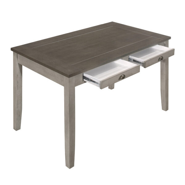 Bright leaf Collection Counter Height Table and 4 Functional Drawers By Homelegance - Image 4