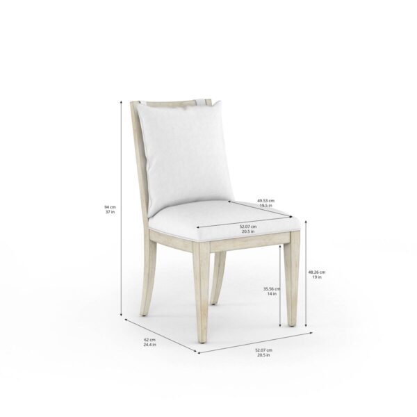 SIDE CHAIR DIMENSIONS