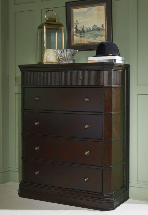 Revival Drawer Mahogany Chest By Art Furniture | Mobilia Cleopatra 3 Revival Drawer Mahogany Chest By Art Furniture - Image 1