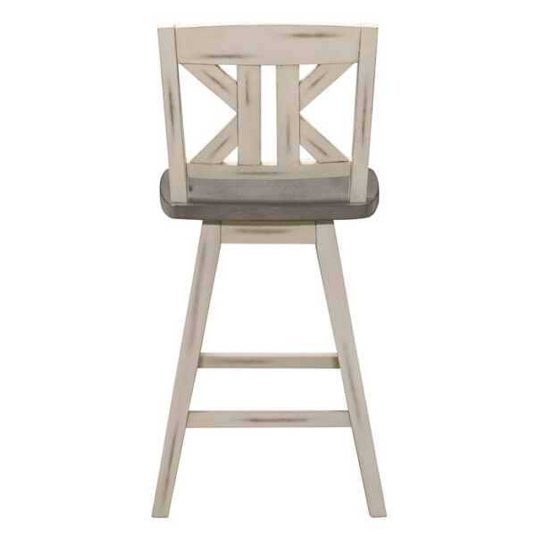 Amsonia Collection Swivel X back Counter Height Chair By Homelegance - Image 5