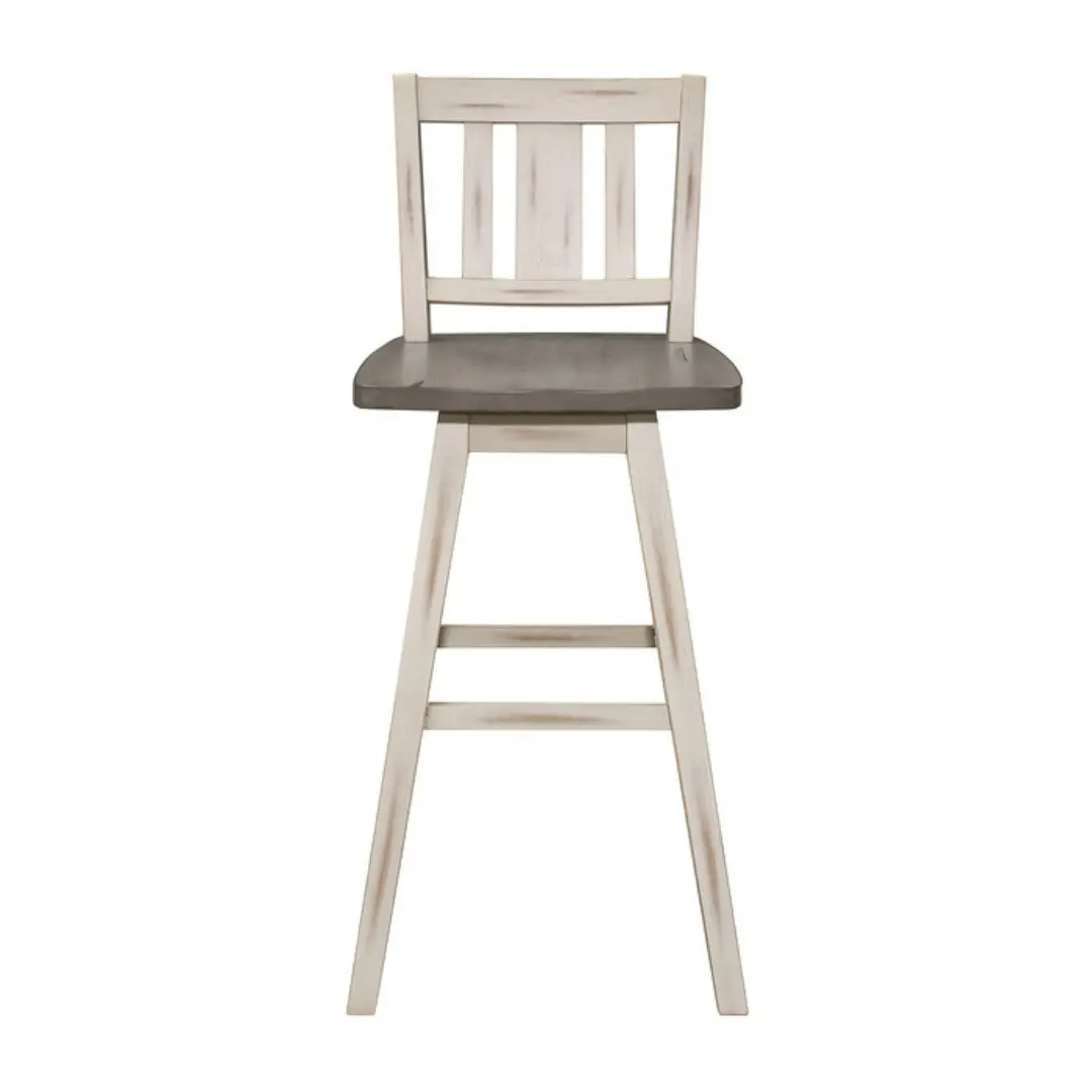 Amsonia Collection Vertical Slat Back Pub Counter Height Chair Set Of 2 By Homelegance | Mobilia Cleopatra 3 Amsonia Collection Vertical Slat back Pub Counter Height Chair Set Of 2 By Homelegance - Image 1