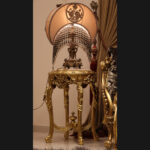 4Pcs Handmade Norco Brown Gold Sofa Set - Image 6