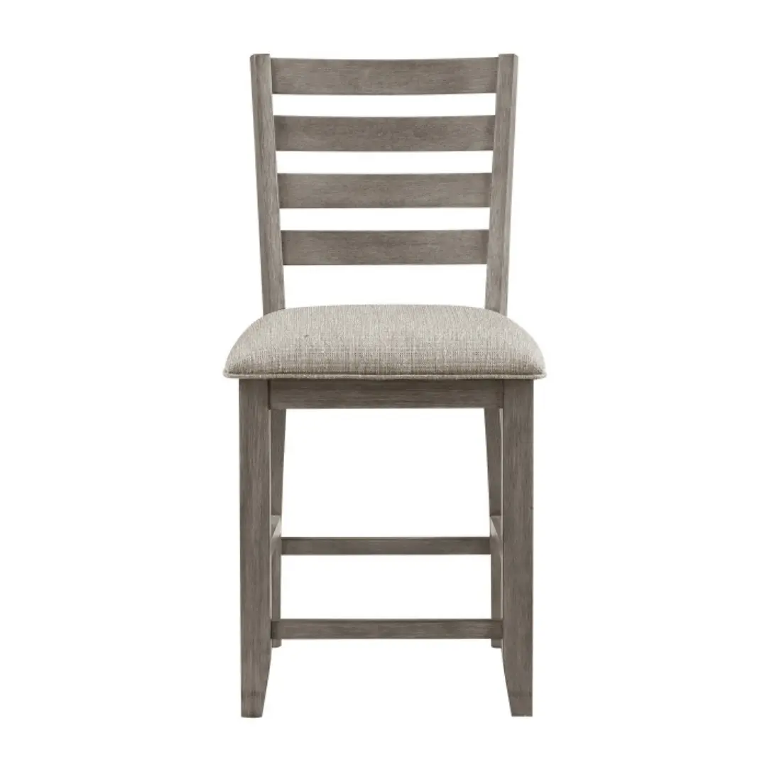 Gray Tigard Collection Counter Height Chair Set Of 2 By Homelegance | Mobilia Cleopatra 3 Counter Height Chair Set