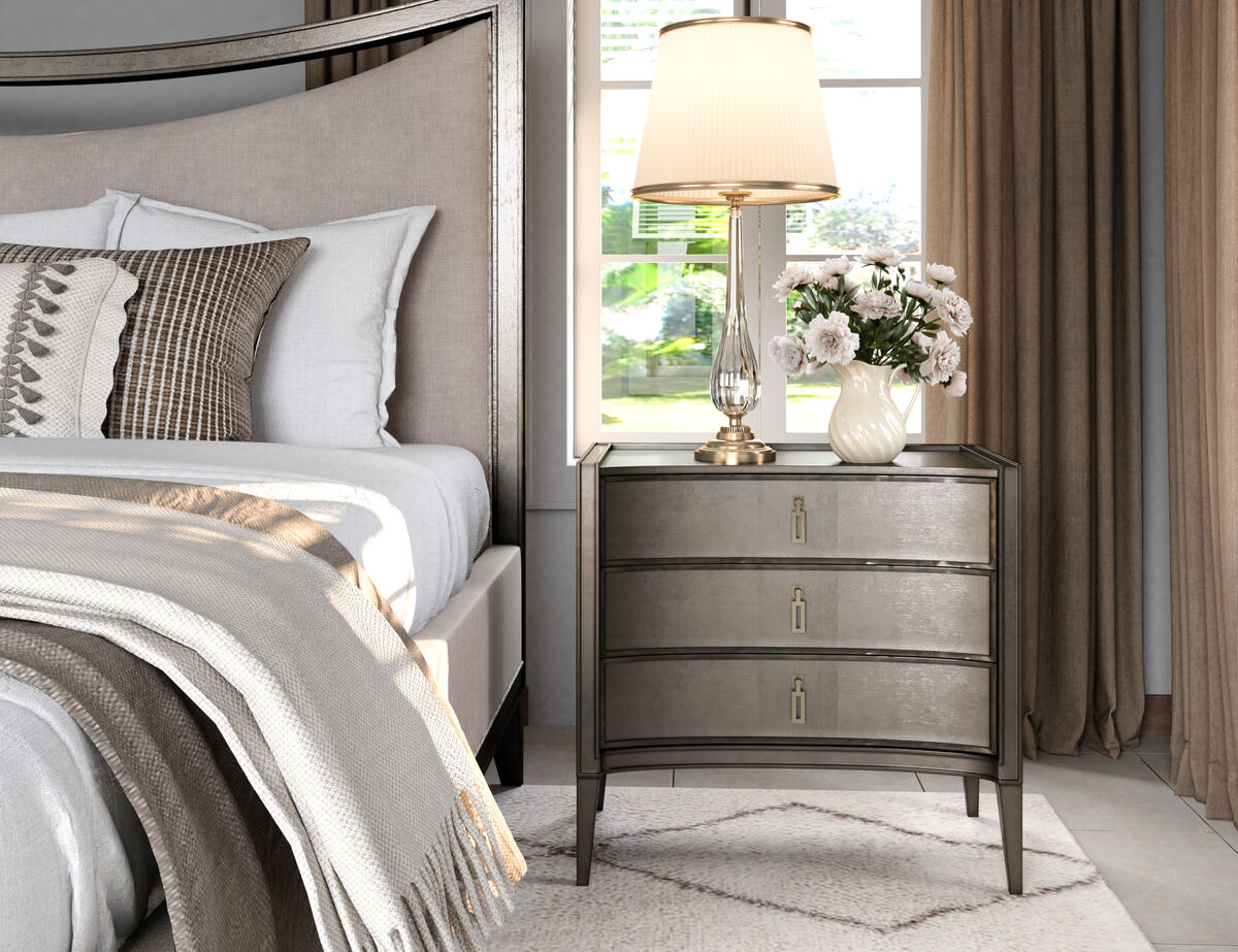 Cove Drawer Nightstand By Art Furniture | Mobilia Cleopatra 3 Nightstand