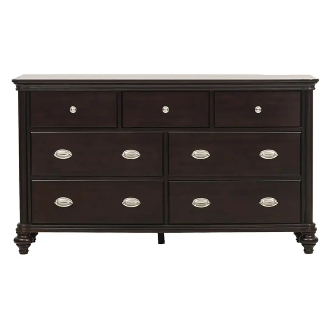 Dark Cherry Marston Collection Buffet By Homelegance | Mobilia Cleopatra 3 Dark cherry Marston Collection Buffet By Homelegance - Image 1