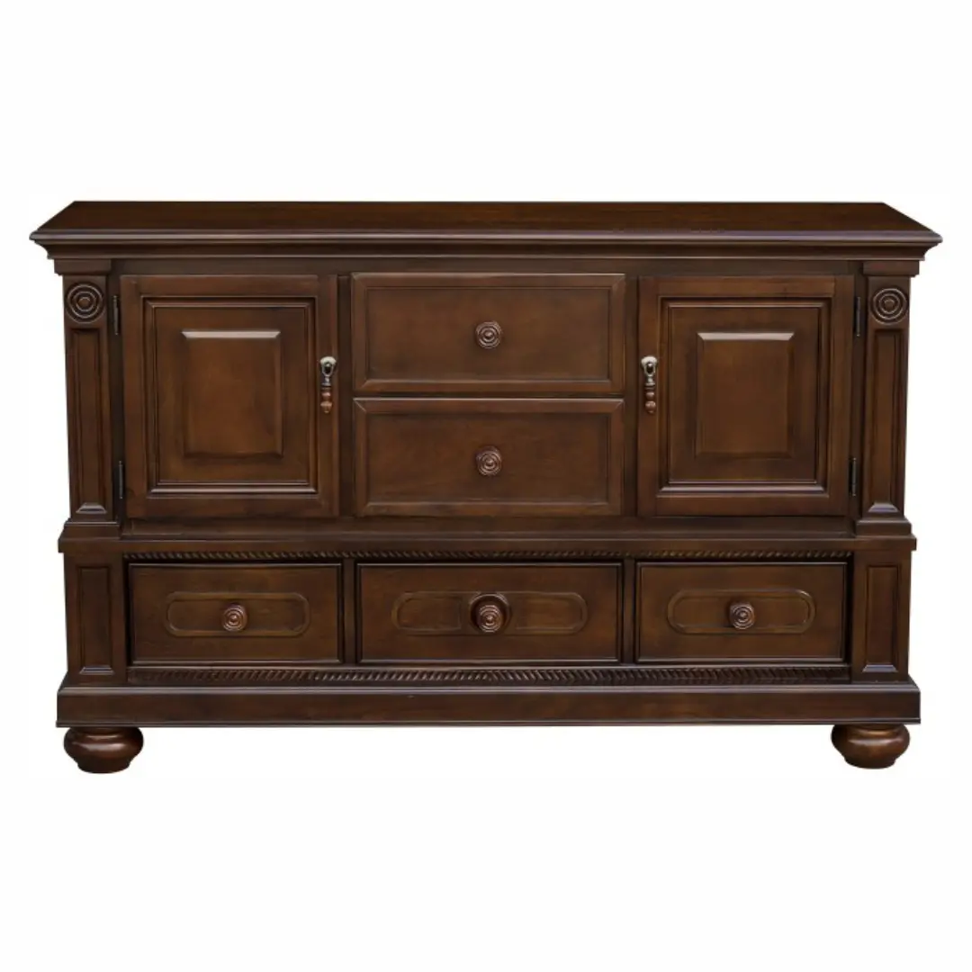 Brown Cherry Buffet Lordsburg Collection Server By Homelegance | Mobilia Cleopatra 3 Brown Cherry Buffet Lordsburg Collection Server By Homelegance - Image 1