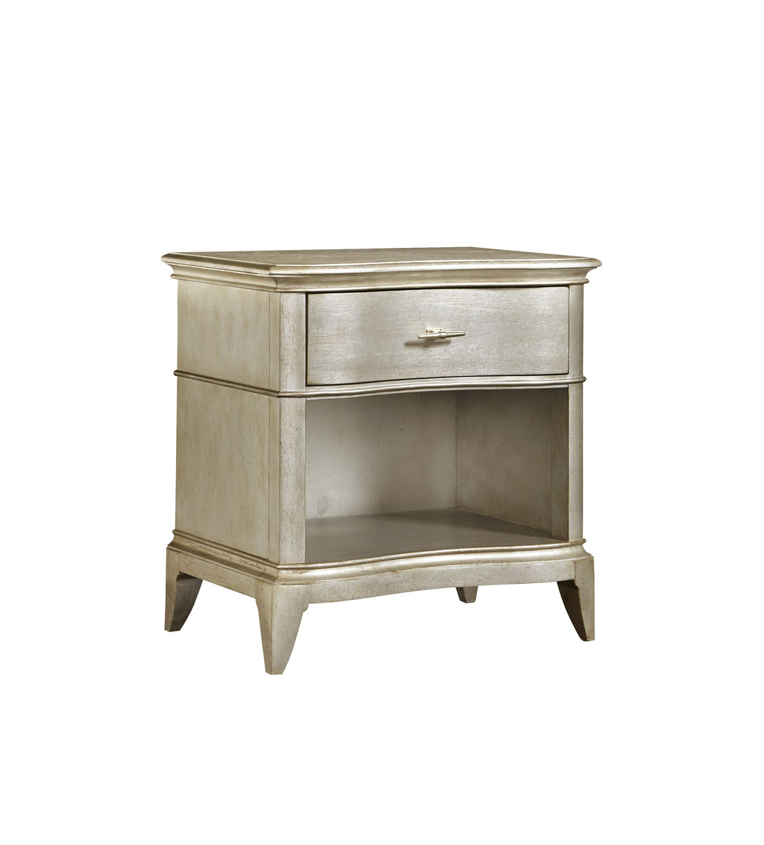 Starlite-Single Drawer Open Nightstand By Art Furniture | Mobilia Cleopatra 3 Open Nightstand