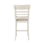 Antique white Alburgh Collection Counter Height Chair By Homelegance - Image 4