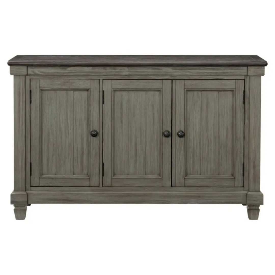 Coffee And Antique Gray Granby Collection Server By Homelegance | Mobilia Cleopatra 3 Coffee and antique gray Granby Collection Server By Homelegance - Image 1