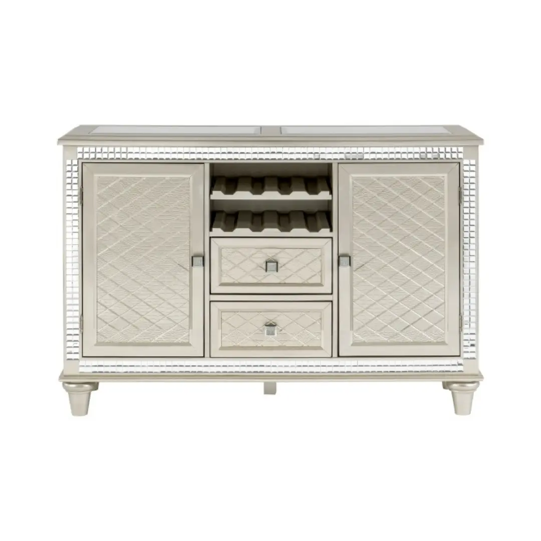 Champagne Juliette Collection By Homelegance | Mobilia Cleopatra 3 Champagne Juliette Collection By Homelegance - Image 1