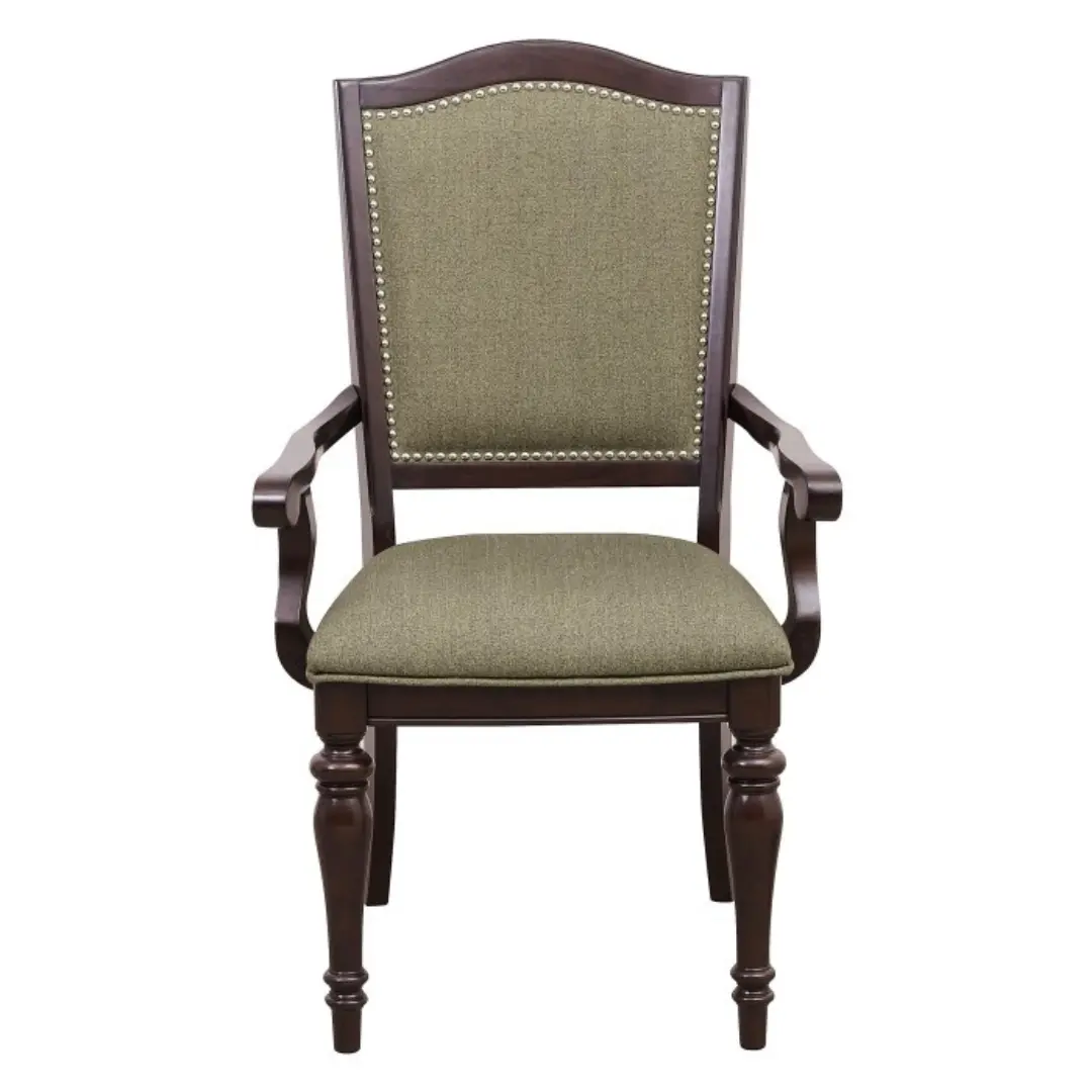 Marston Dark Cherry Arm Chair Set Of 2 By Homelegance | Mobilia Cleopatra 3 Marston Dark cherry Arm Chair Set Of 2 By Homelegance - Image 1