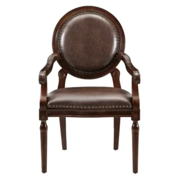Brown Accent Desk Chair