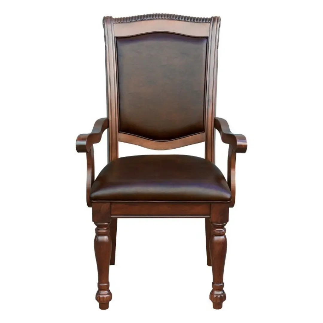 Brown Cherry Lordsburg Collection Arm Chair Set Of 2 By Homelegance | Mobilia Cleopatra 3 Brown cherry Lordsburg Collection Arm Chair Set Of 2 By Homelegance - Image 1