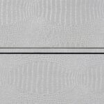 Silver Faux Crocodile Skin Finish Anpu Console Cabinet AC02505 By ACME - Image 4