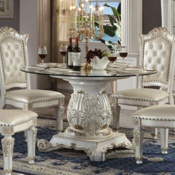 Round Dining Table With Pedestal Base