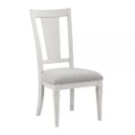 Linen & Weathered White Side Chair