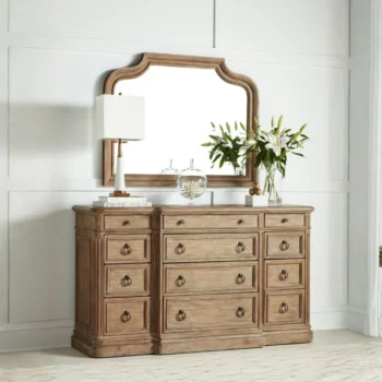 12 Drawer Almond Dresser