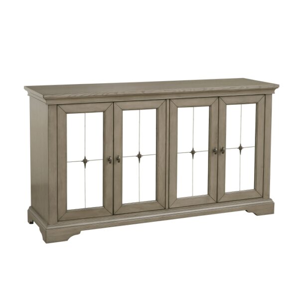 Gray cashmere finish Vermillion Collection Server By Homelegance - Image 2