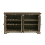 Gray cashmere finish Vermillion Collection Server By Homelegance - Image 3