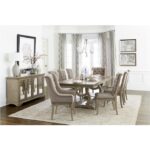 Gray cashmere finish Vermillion Collection Server By Homelegance - Image 5