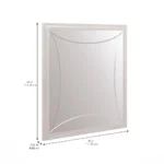 Mezzanine - Light Gray Square Mirror By Art Furniture - Image 2