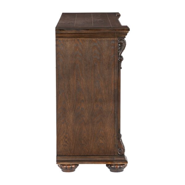 Dark Oak Bergen Collection Buffet By Homelegance - Image 3