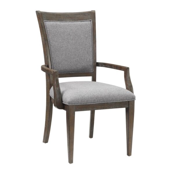 Driftwood brown Sarasota Collection Arm Chair By Homelegance - Image 2