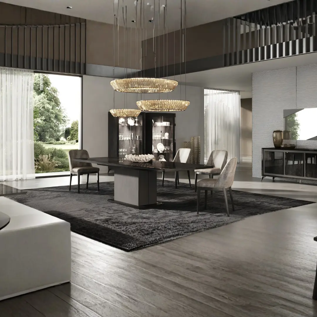 Aris Dining Room Set By Esf Furniture | Mobilia Cleopatra 3 Aris Dining Room Set