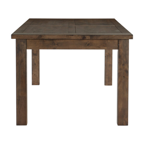 Burnished brown Jerrick Collection Dining table By Homelegance - Image 3
