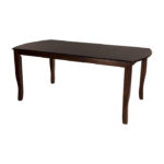 Dark Cherry Maeve Collection Dining table By Homelegance - Image 2