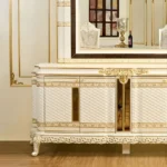 Victorian Seven Piece Dining Room Set HD-1882 By Homey Design - Image 10