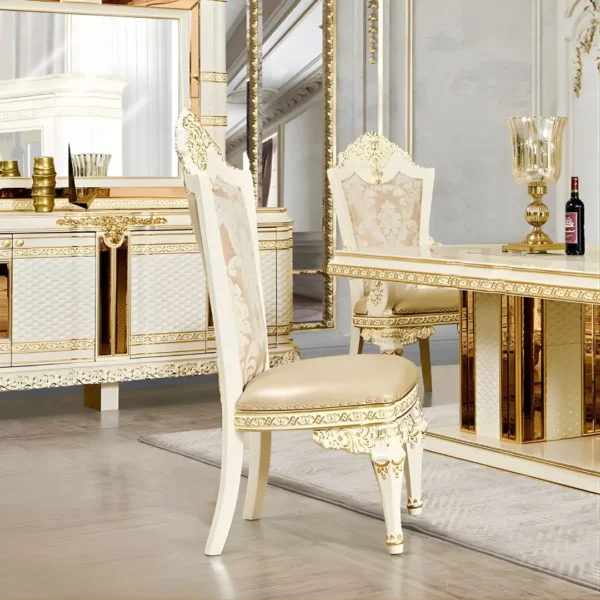 Victorian Seven Piece Dining Room Set HD-1882 By Homey Design - Image 3