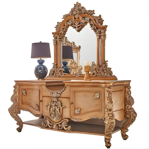 Victorian 7Pc Dining Set HD-1816 By Homey Design - Image 7