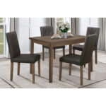 Walnut Ahmet Collection Dining table By Homelegance - Image 3
