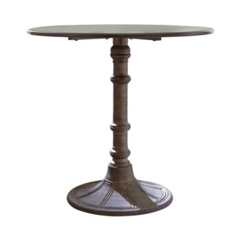 Oswego Round Bistro Dining Table Bronze by Coaster Furniture