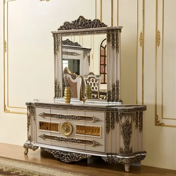 7Pc Dining Set HD-1881 By Homey Design - Image 2