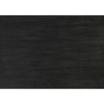 Wire brushed antiqued black Orem Collection Dining Table By Homelegance - Image 4