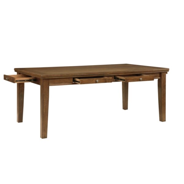 Cherry Tigard Collection Dining Table By Homelegance - Image 4