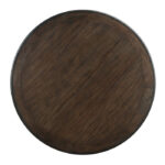 Brown and black Asher Collection Dining Table By Homelegance - Image 3