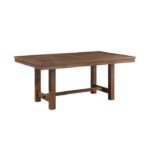Brown Bonner Collection Dining Table By Homelegance - Image 2