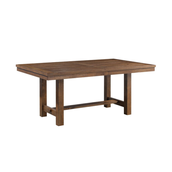 Brown Bonner Collection Dining Table By Homelegance - Image 2